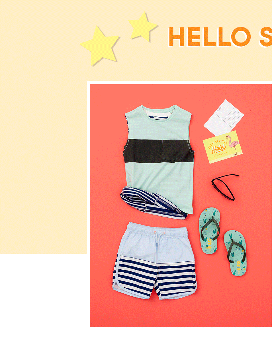 Cotton On Kids Boys Swimwear